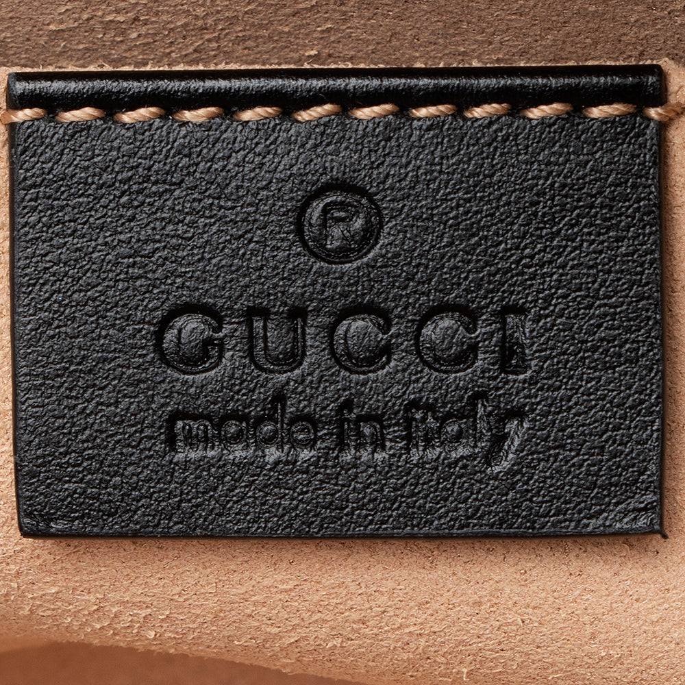 Gucci Matelasse Leather GG Marmont Mini Bag (SHF-19244)