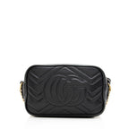 Gucci Matelasse Leather GG Marmont Mini Bag (SHF-19626)