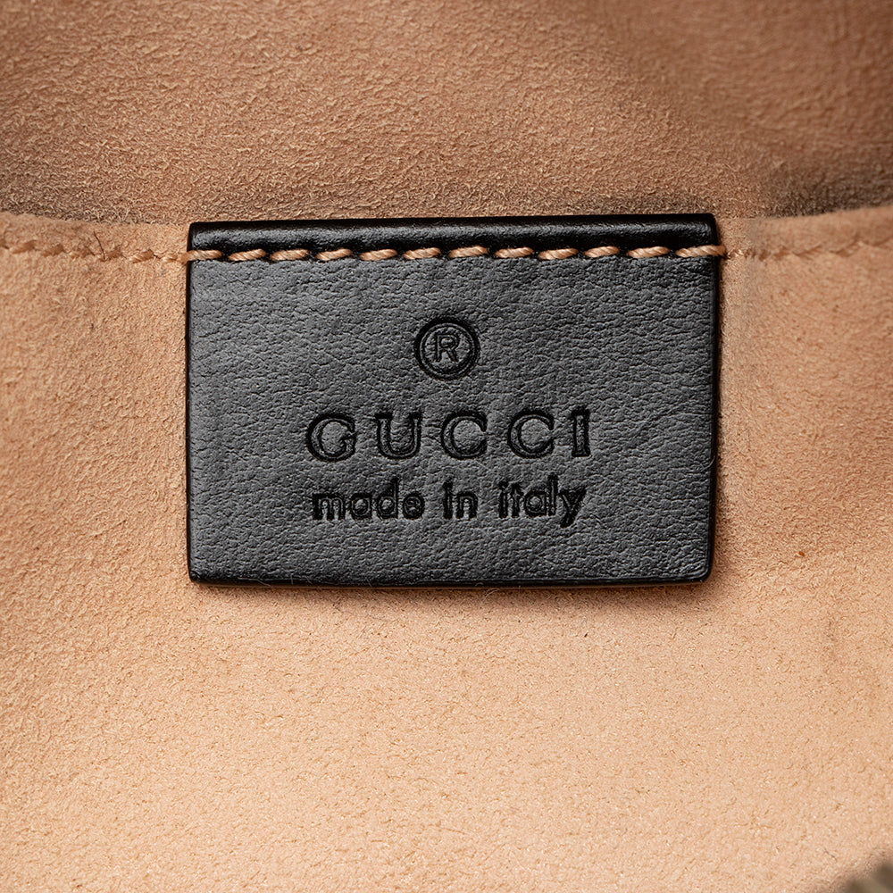 Gucci Matelasse Leather GG Marmont Mini Bag (SHF-21623)
