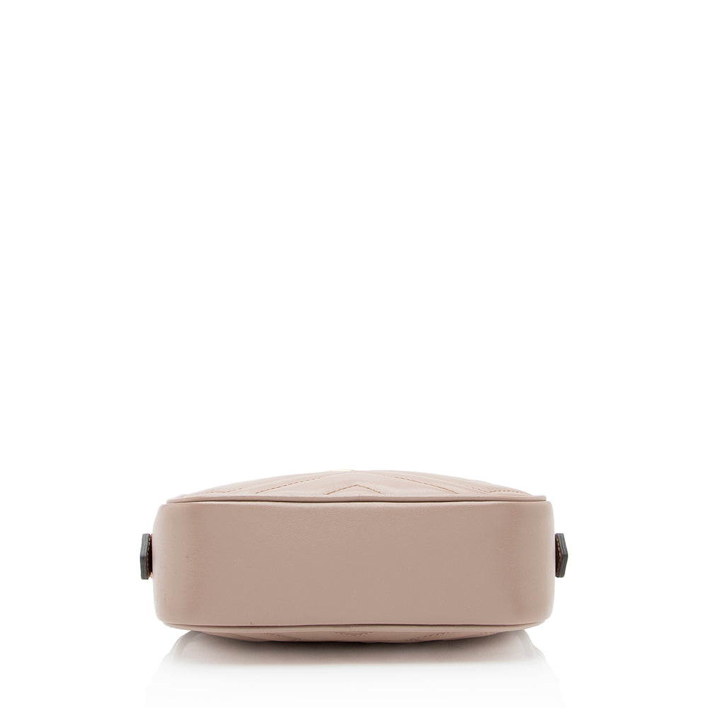Gucci Matelasse Leather GG Marmont Mini Bag (SHF-22037)
