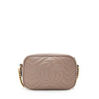 Gucci Matelasse Leather GG Marmont Mini Bag (SHF-22838)