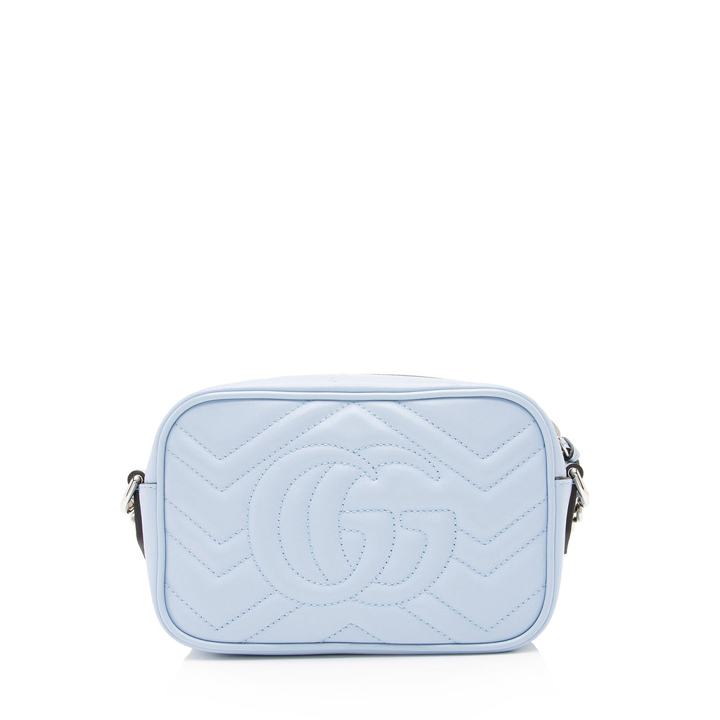 Gucci Matelasse Leather GG Marmont Mini Bag (SHF-23607)