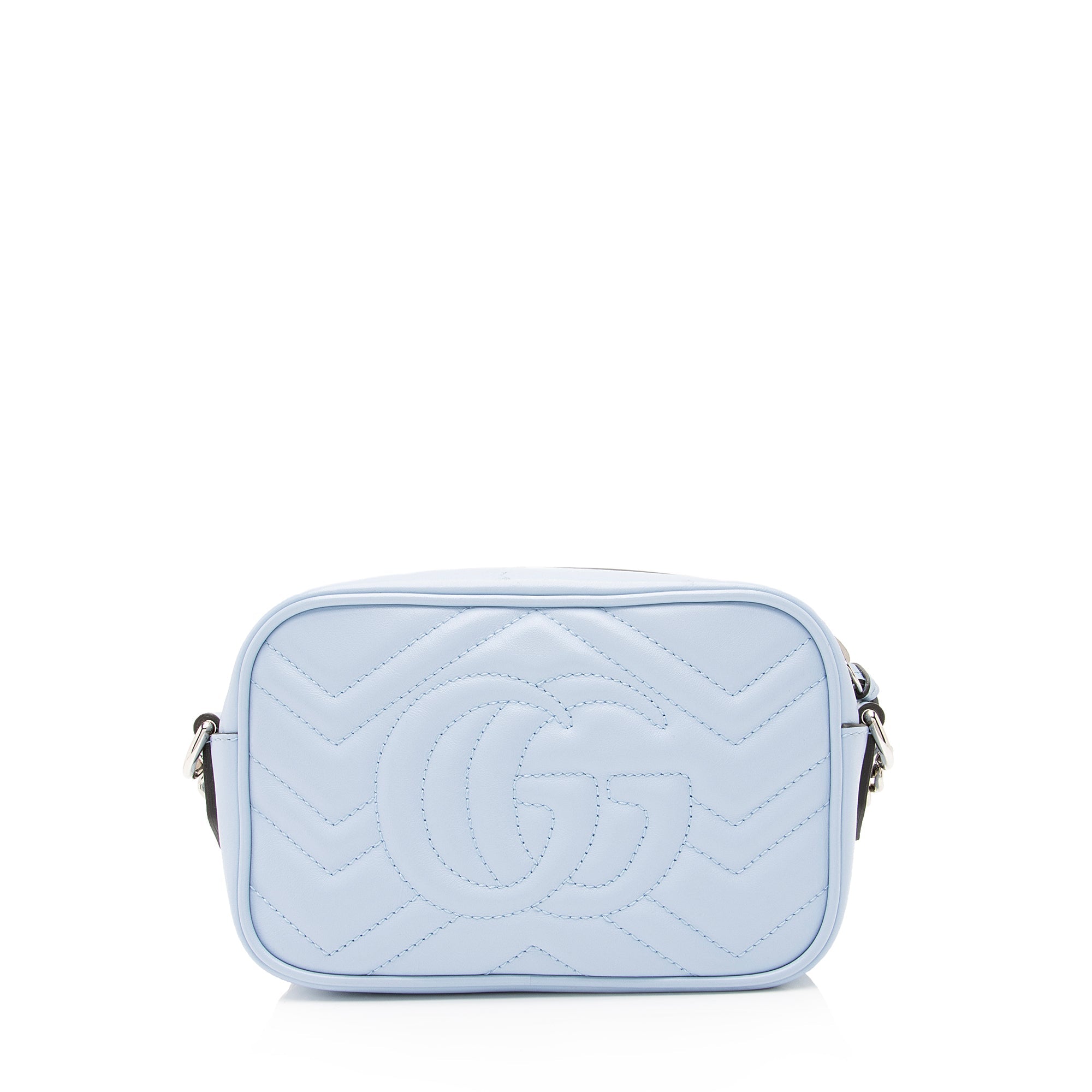 Gucci Matelasse Leather GG Marmont Mini Bag (SHF-23607)