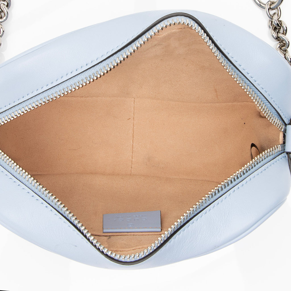 Gucci Matelasse Leather GG Marmont Mini Bag (SHF-23607)