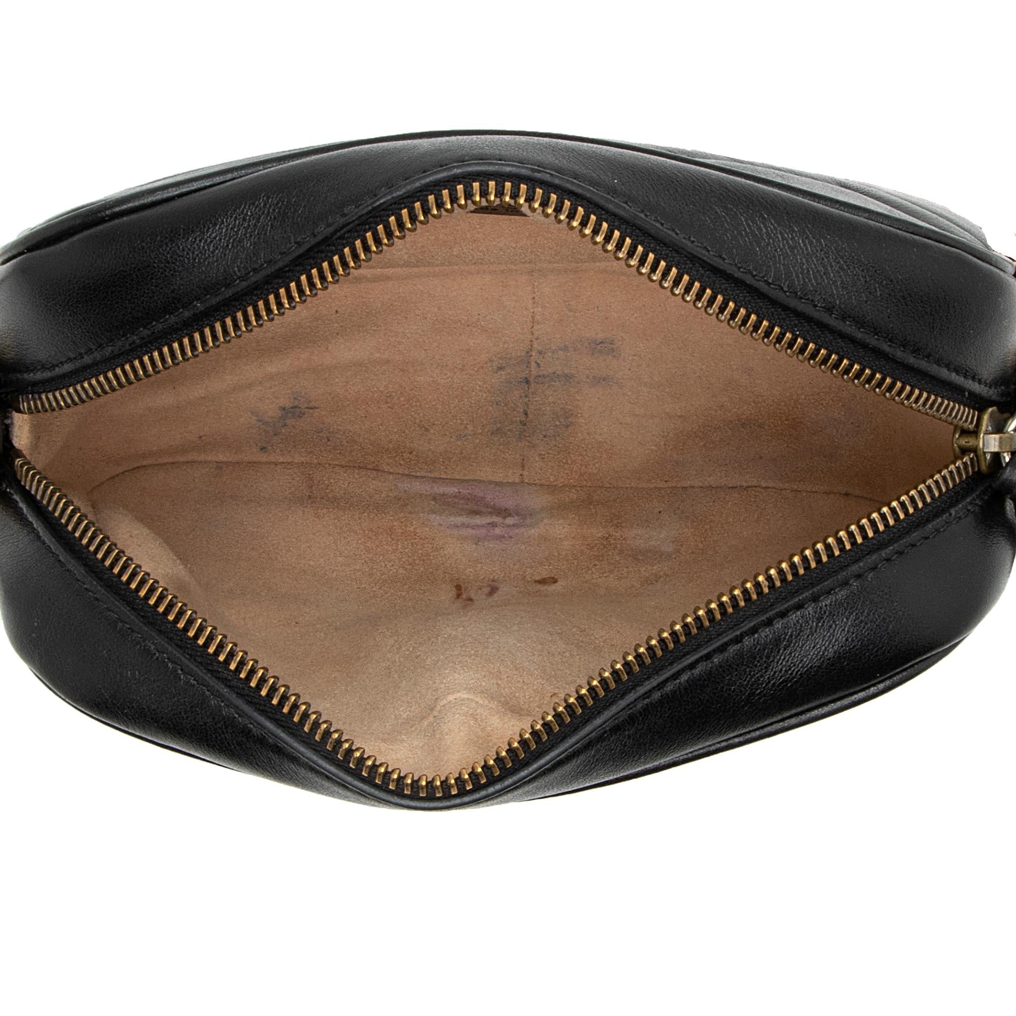 Gucci Matelasse Leather GG Marmont Mini Bag (SHF-23808)