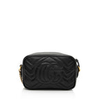Gucci Matelasse Leather GG Marmont Mini Bag (SHF-jGNX76)