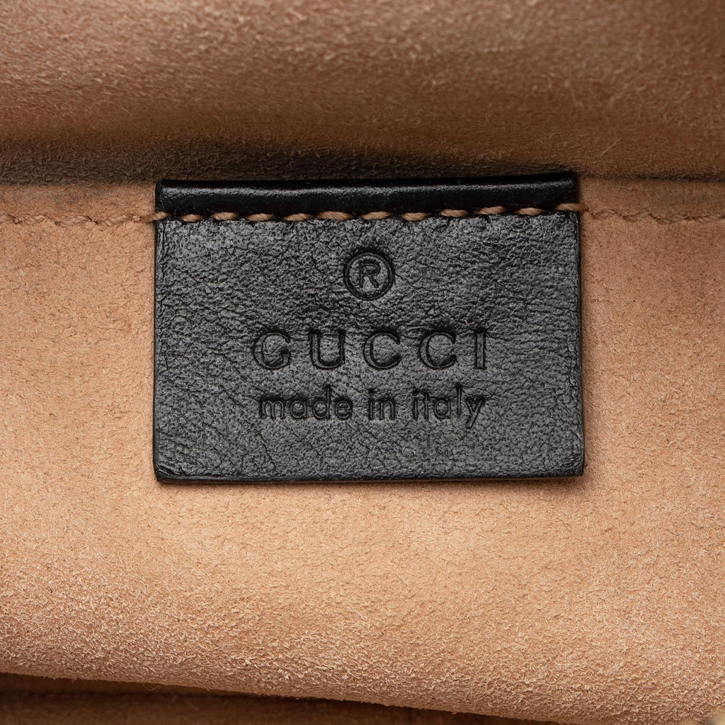 Gucci Matelasse Leather GG Marmont Mini Bag (SHF-jGNX76)