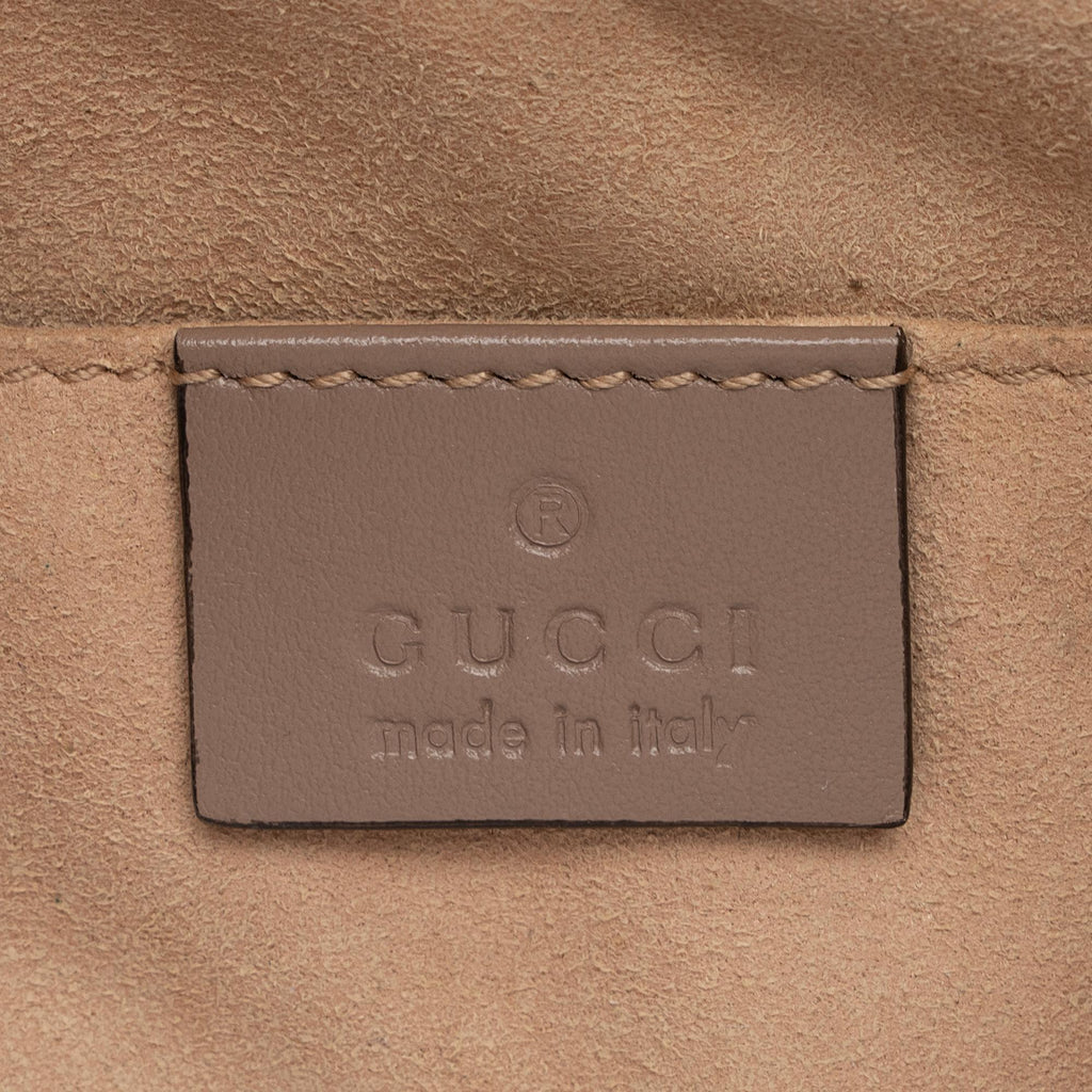 Gucci Matelasse Leather GG Marmont Mini Bag (SHF-W8HmMA)