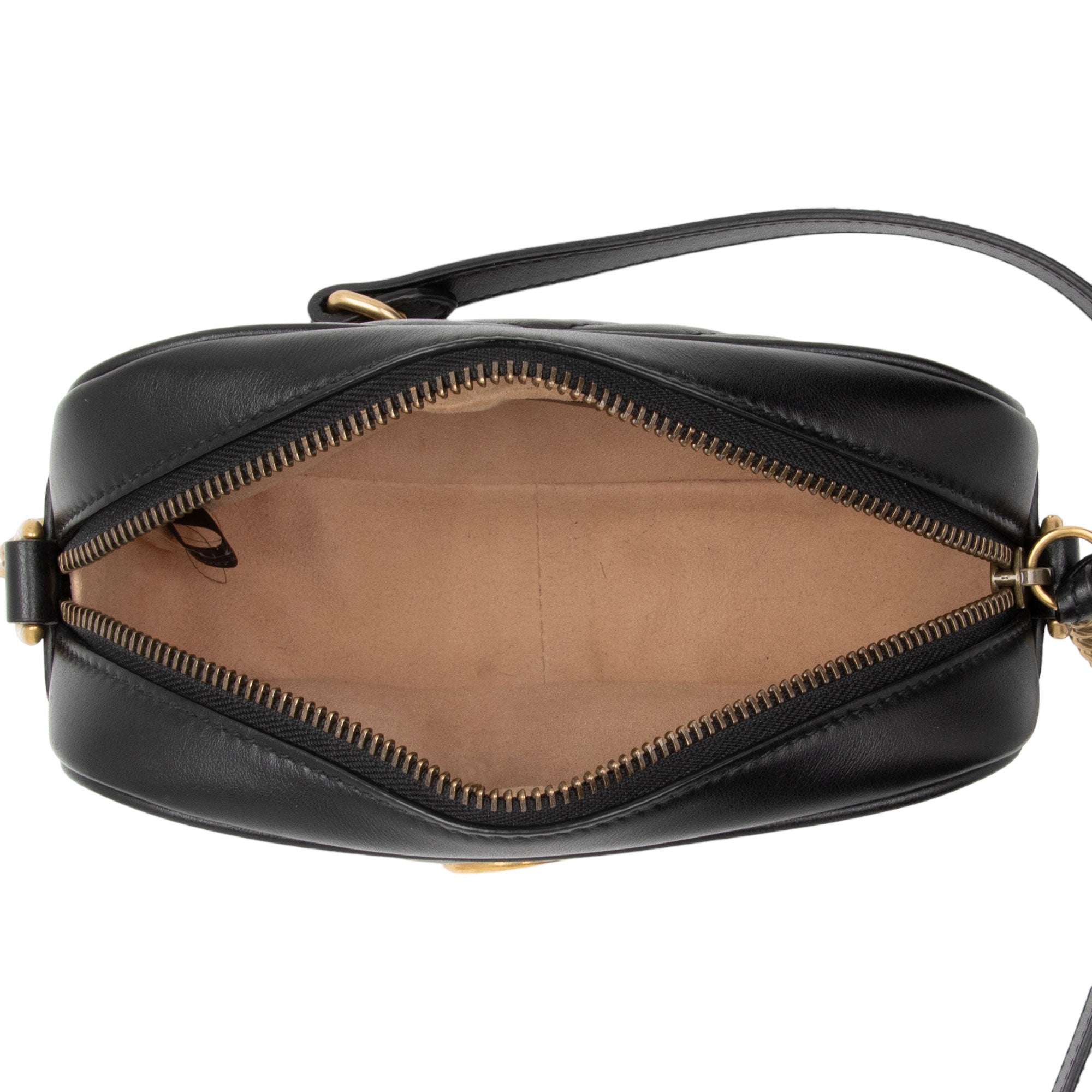 Gucci Matelasse Leather GG Marmont Mini Bag (SHF-iLzP5K)