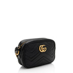 Gucci Matelasse Leather GG Marmont Mini Bag (SHF-K2ithf)