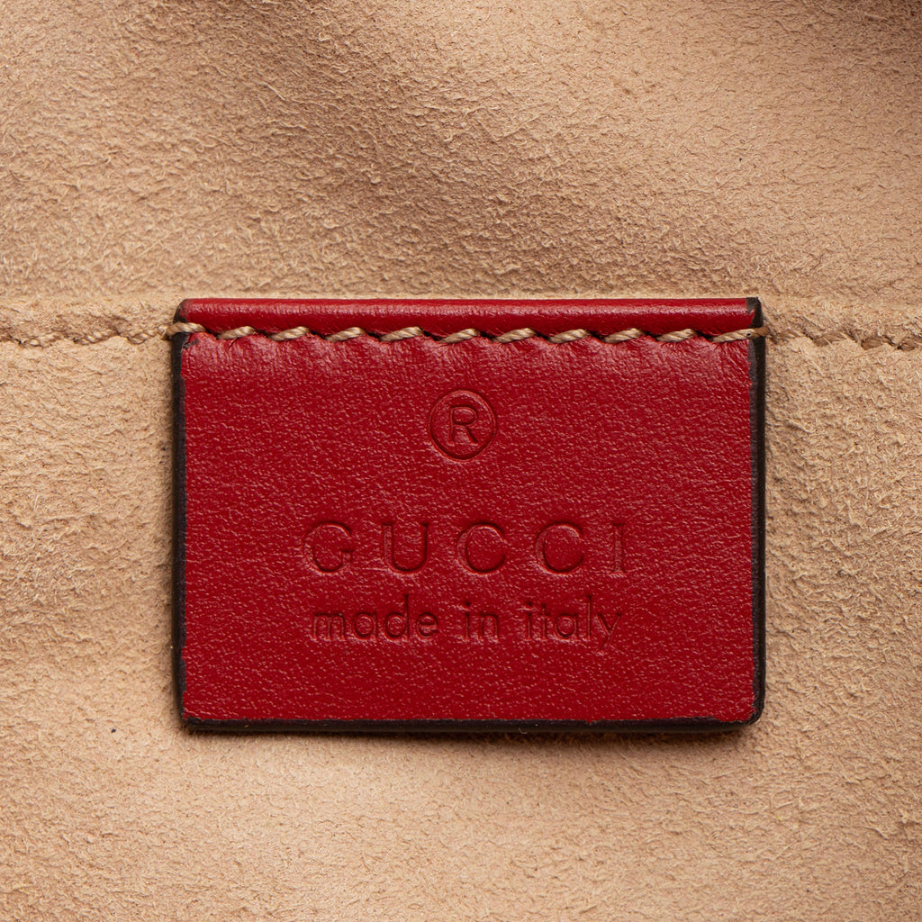 Gucci Matelasse Leather GG Marmont Mini Camera Bag
