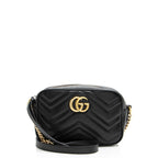 Gucci Matelasse Leather GG Marmont Mini Bag (SHF-J7WV4U)