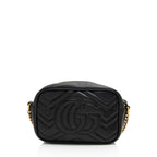 Gucci Matelasse Leather GG Marmont Mini Bag