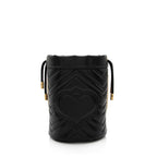 Gucci Matelasse Leather GG Marmont Mini Bucket Bag (SHF-04p5jT)
