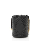 Gucci Matelasse Leather GG Marmont Mini Bucket Bag (SHF-Umtahx)