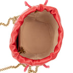 Gucci Matelasse Leather GG Marmont Mini Bucket Bag (SHF-dZVRWx)