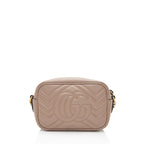 Gucci Matelasse Leather GG Marmont Mini Camera Bag