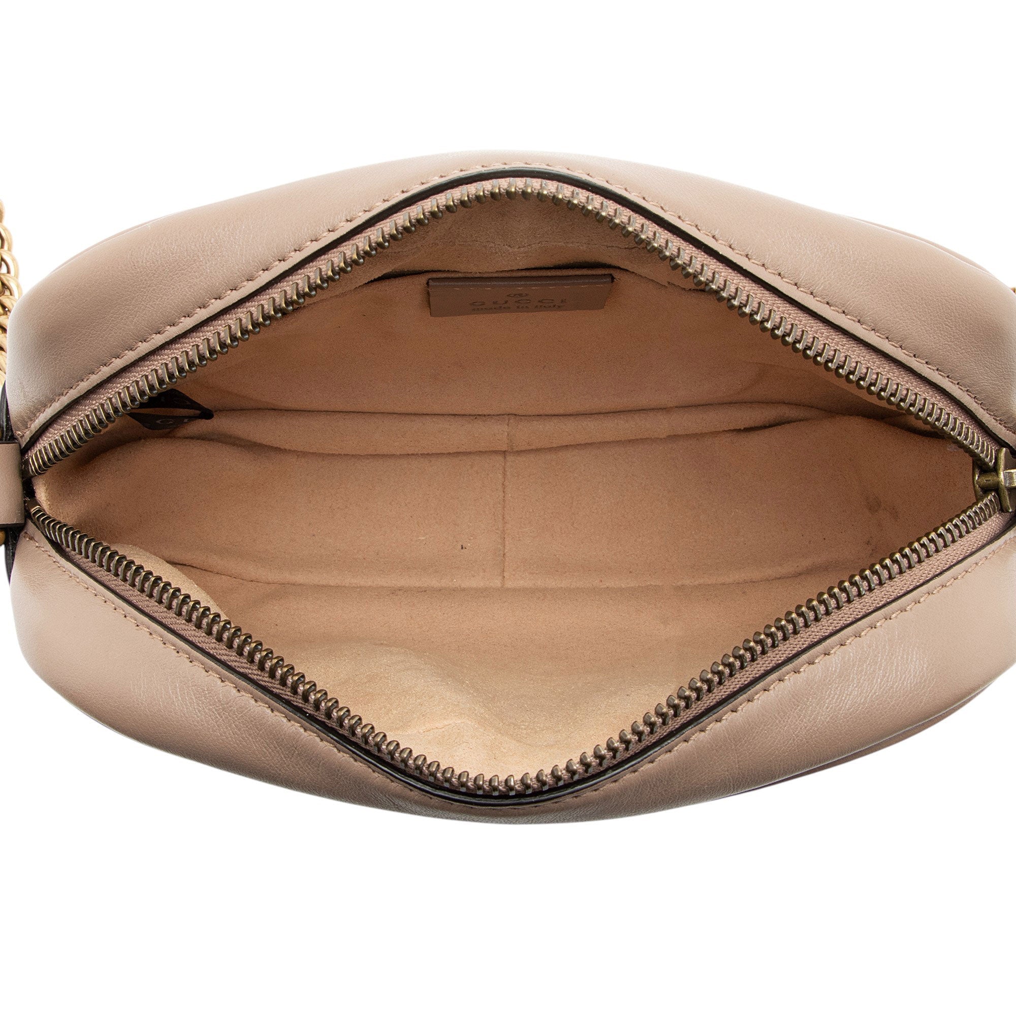 Gucci Matelasse Leather GG Marmont Mini Camera Bag