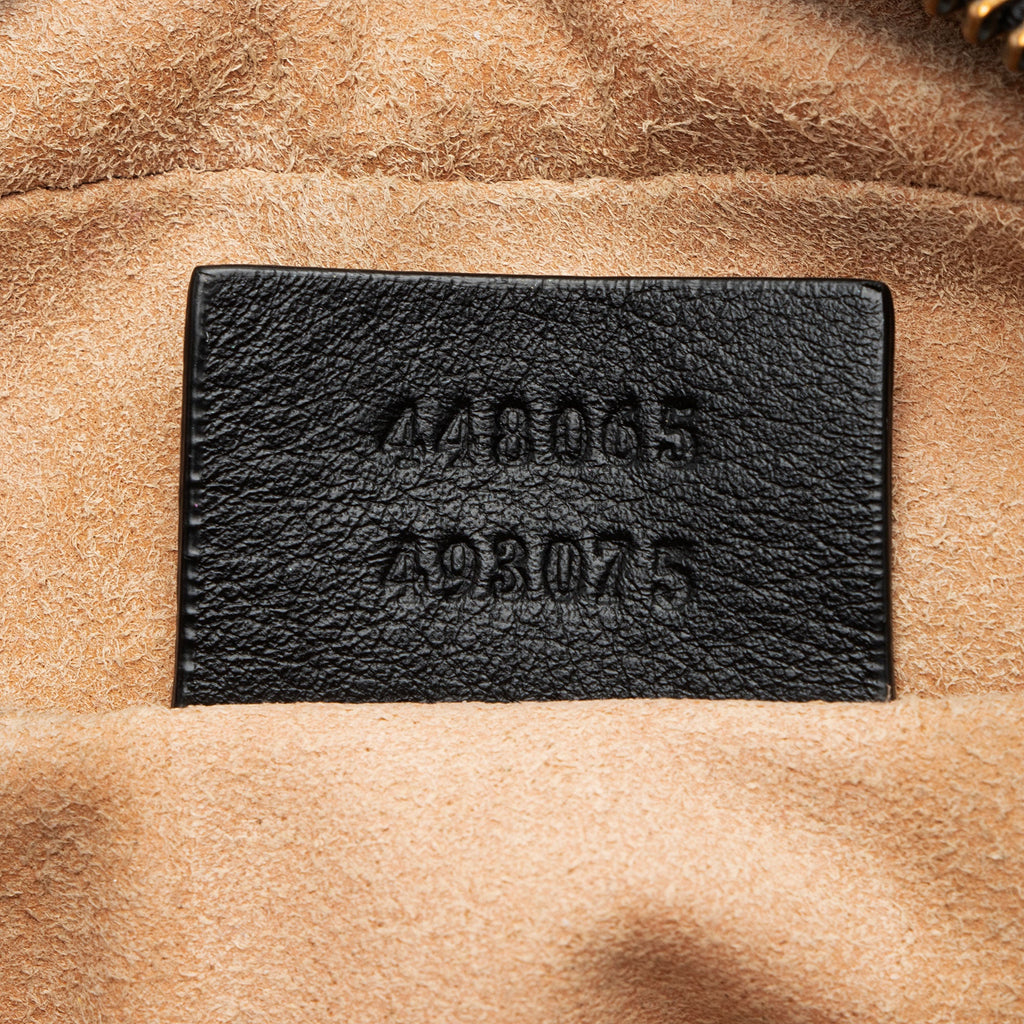 Gucci Matelasse Leather GG Marmont Mini Camera Bag
