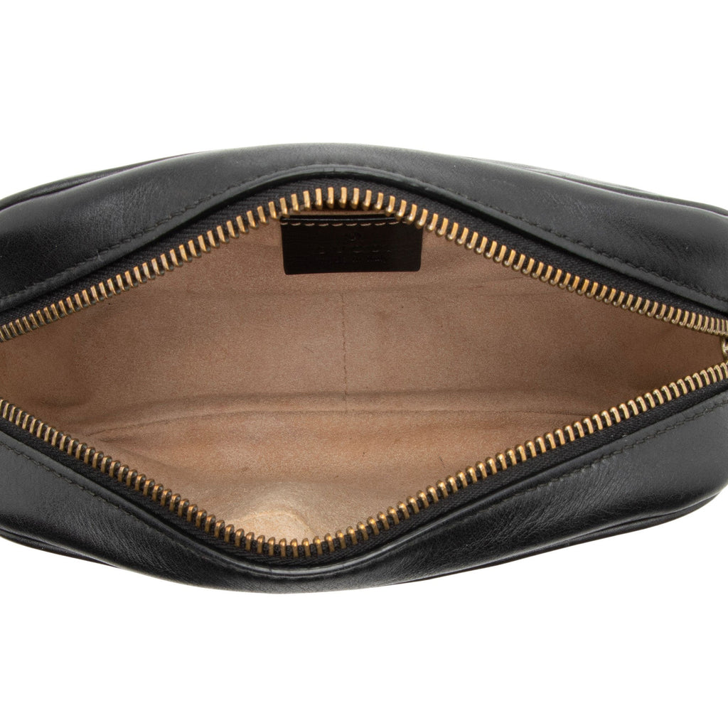 Gucci Matelasse Leather GG Marmont Mini Camera Bag