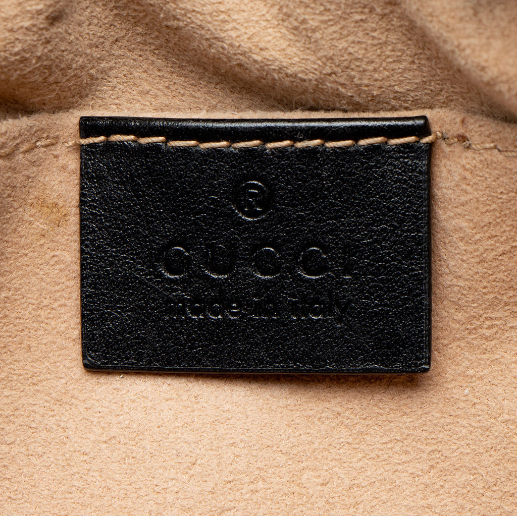 Gucci Matelasse Leather GG Marmont Mini Camera Bag
