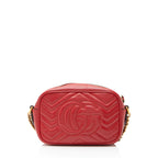Gucci Matelasse Leather GG Marmont Mini Camera Bag