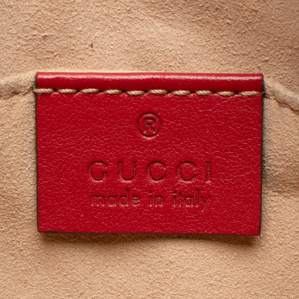 Gucci Matelasse Leather GG Marmont Mini Camera Bag
