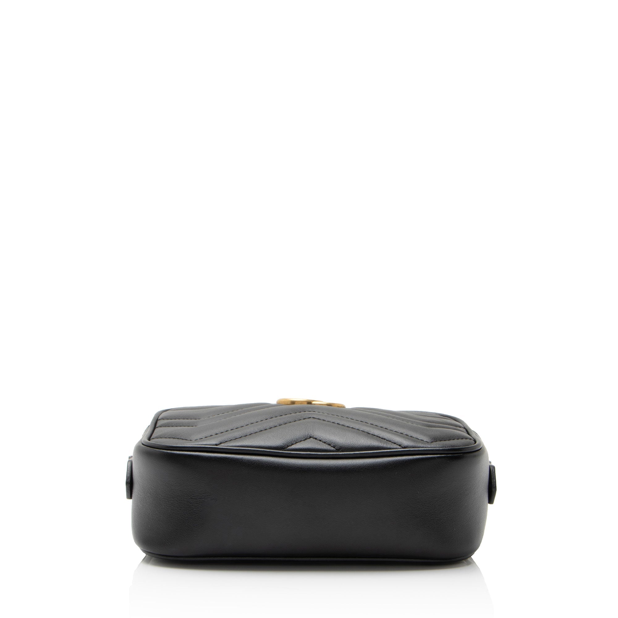Gucci Matelasse Leather GG Marmont Mini Camera Bag
