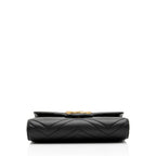 Gucci Matelasse Leather GG Marmont Mini Square Chain Bag (SHF-WW8qZG)
