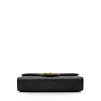 Gucci Matelasse Leather GG Marmont Mini Chain Shoulder Bag (SHF-KHf4XN)