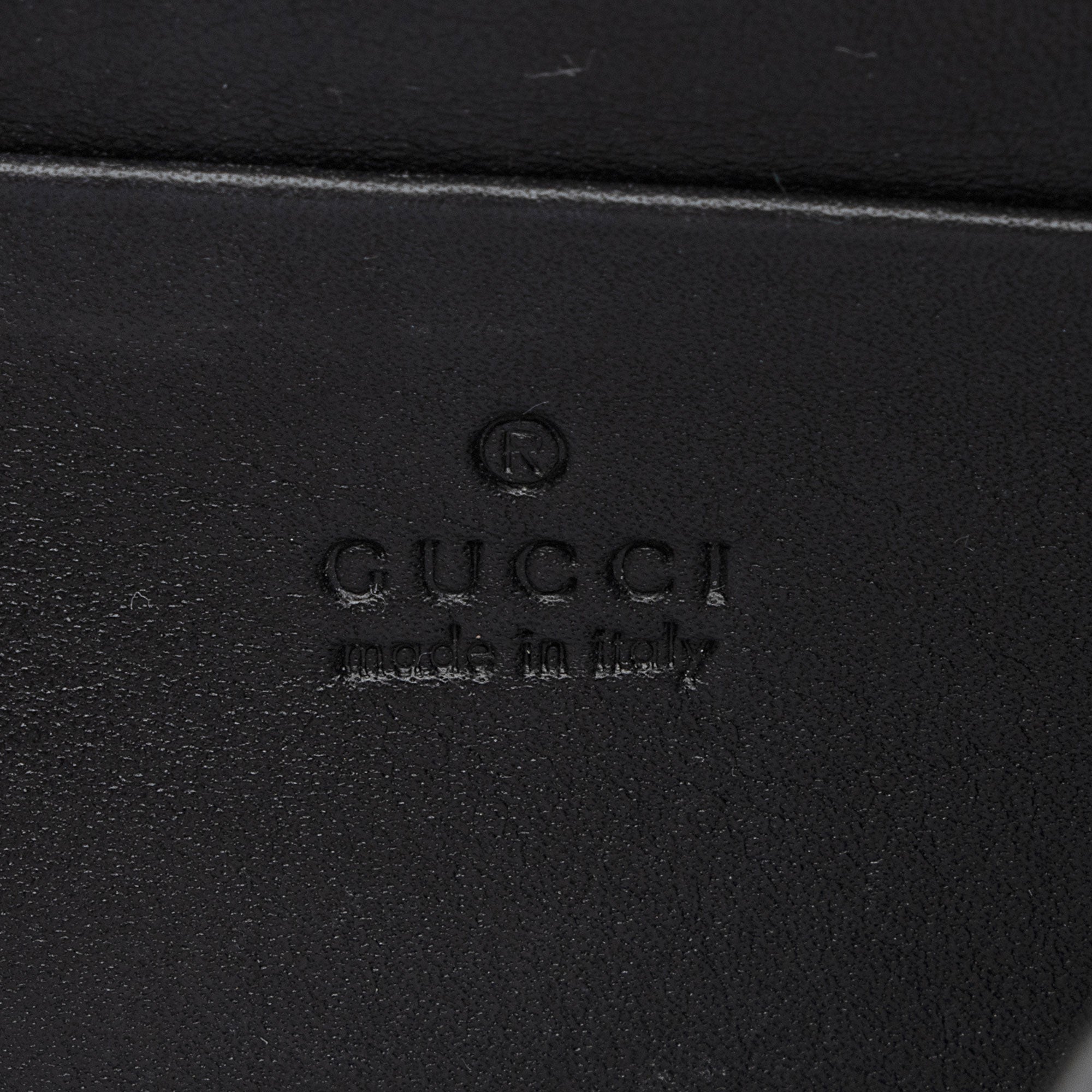 Gucci Matelasse Leather GG Marmont Mini Chain Shoulder Bag (SHF-KHf4XN)