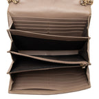 Gucci Matelasse Leather GG Marmont Mini Chain Shoulder Bag (SHF-bJF41o)