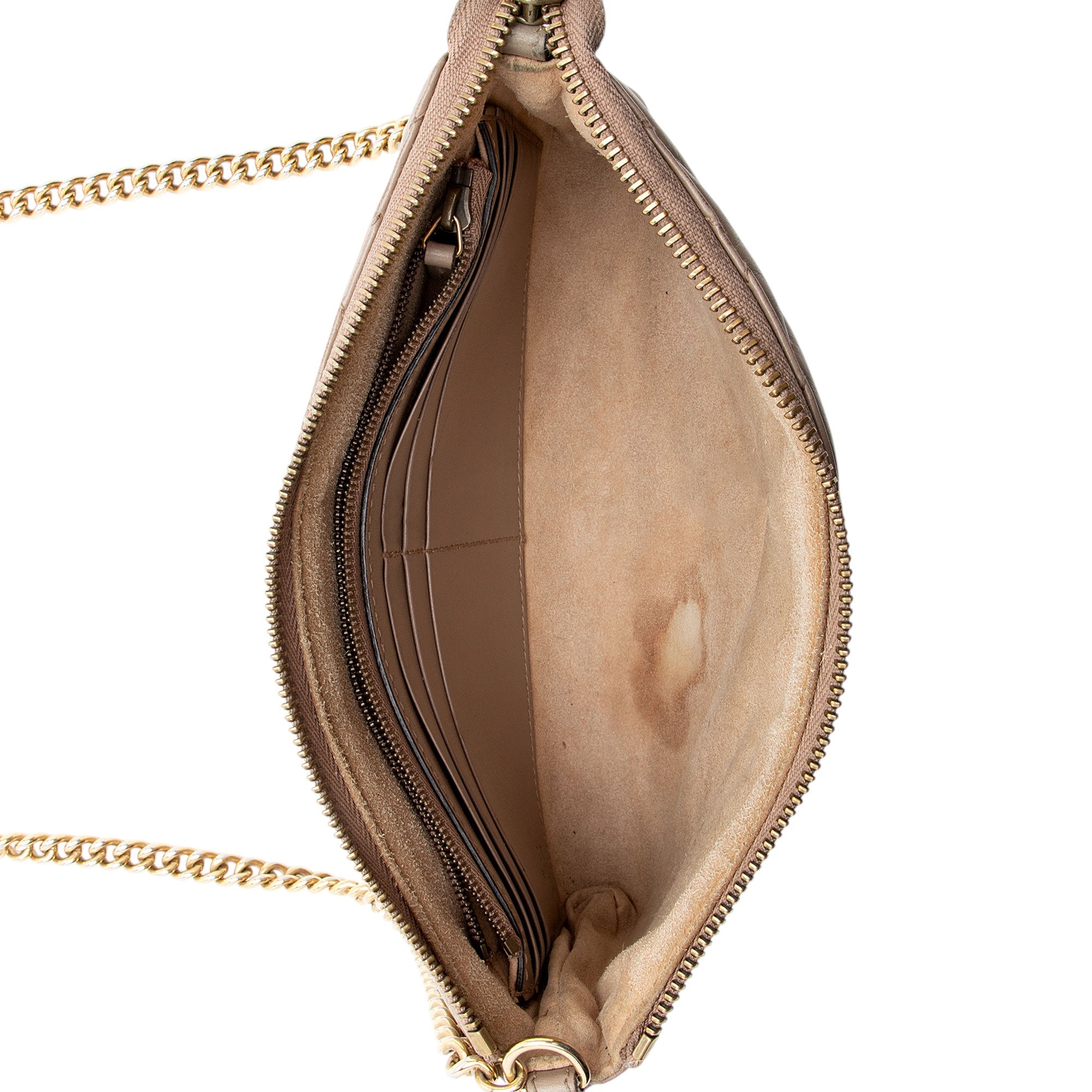 Gucci Matelasse Leather GG Marmont Mini Chain Bag