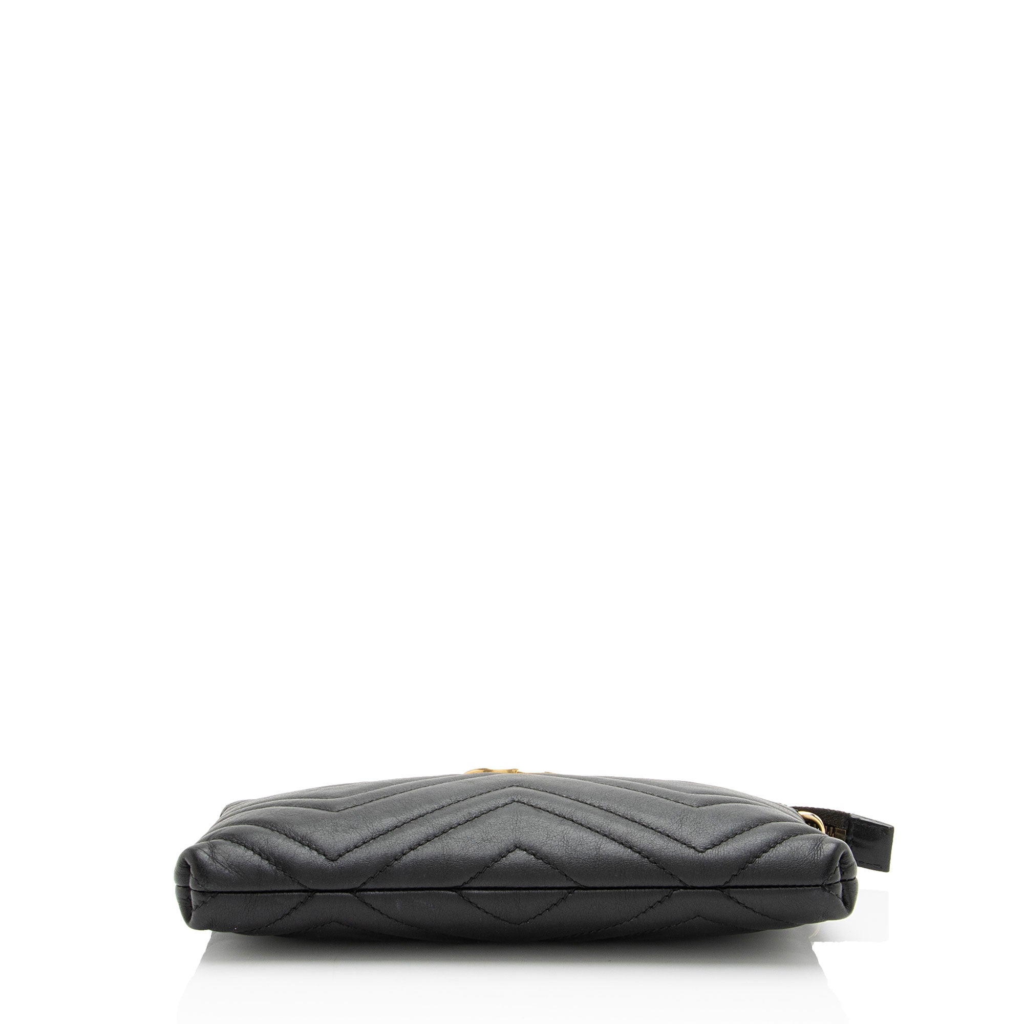 Gucci Matelasse Leather GG Marmont Mini Chain Bag
