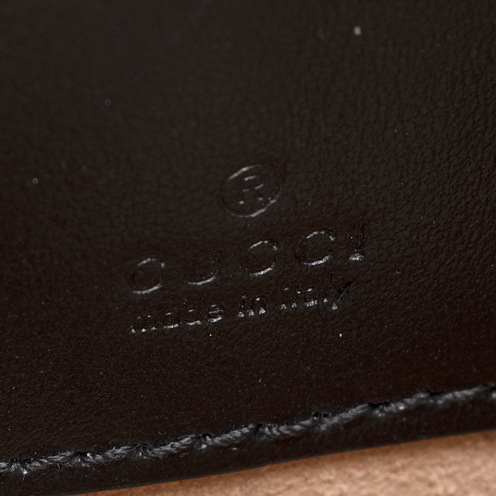 Gucci Matelasse Leather GG Marmont Mini Crossbody Bag (SHF-20776)