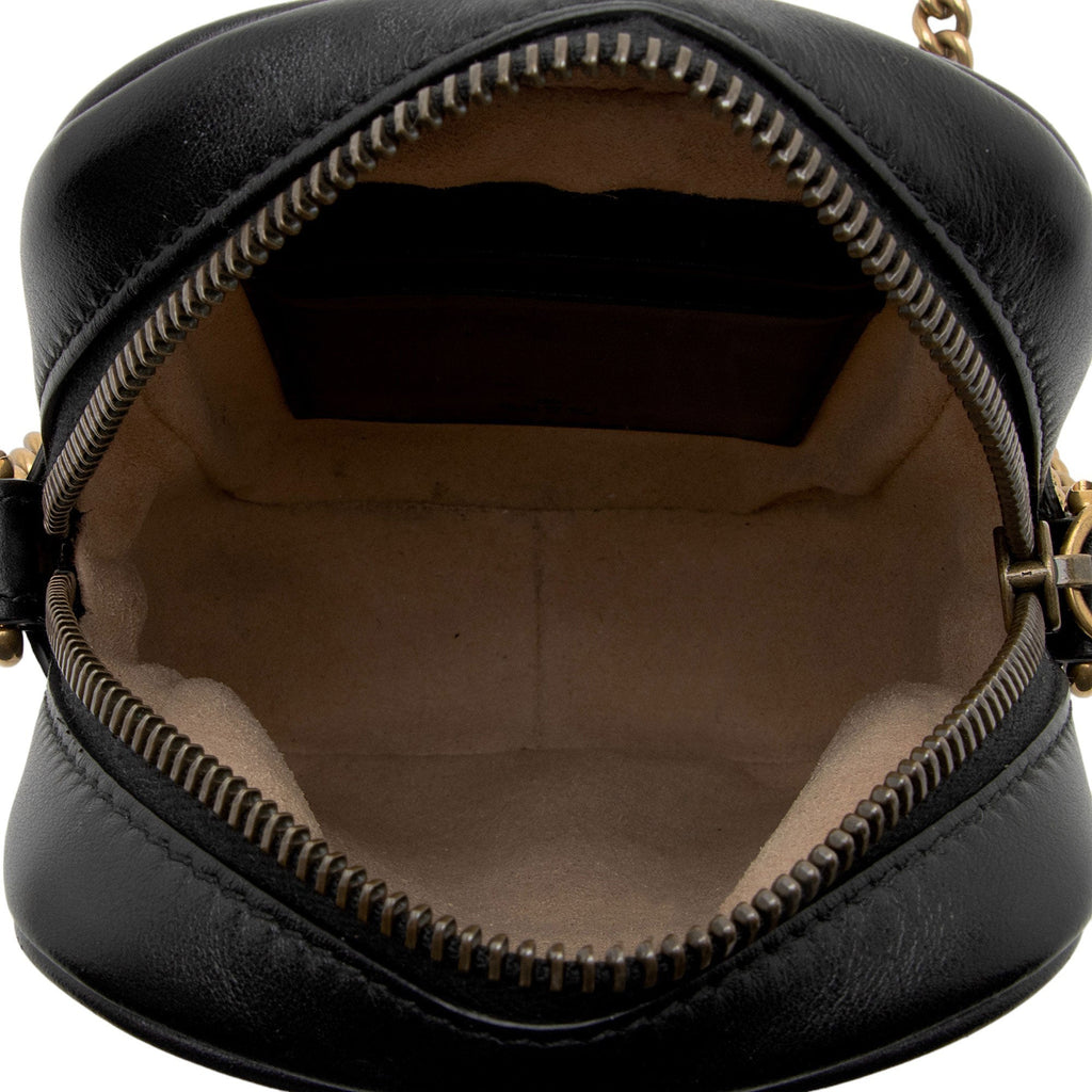 Gucci Matelasse Leather GG Marmont Mini Crossbody (SHF-pySpXY)
