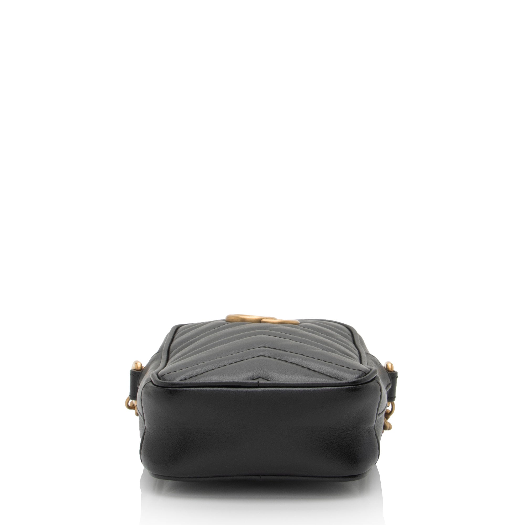 Gucci Matelasse Leather GG Marmont Mini Crossbody (SHF-1qHFM7)