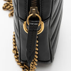Gucci Matelasse Leather GG Marmont Mini Crossbody (SHF-1qHFM7)