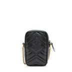 Gucci Matelasse Leather GG Marmont Mini Crossbody