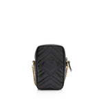 Gucci Matelasse Leather GG Marmont Mini Crossbody