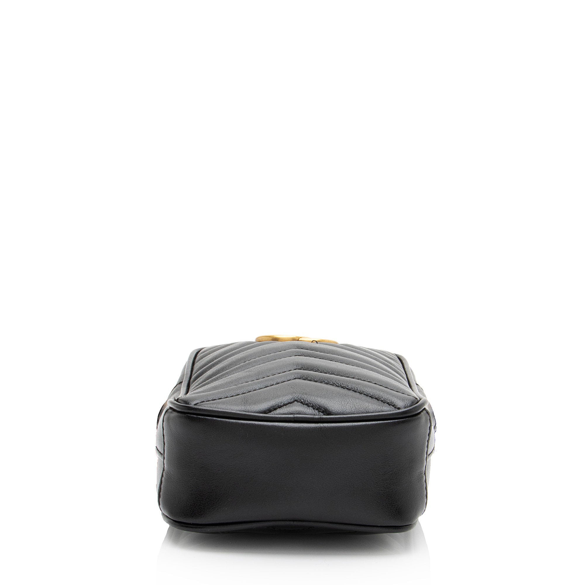 Gucci Matelasse Leather GG Marmont Mini Crossbody