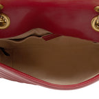 Gucci Matelasse Leather GG Marmont Mini Flap Bag