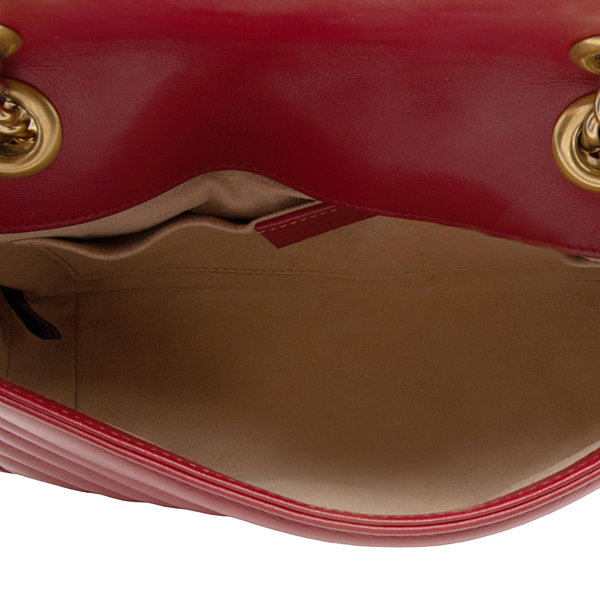 Gucci Matelasse Leather GG Marmont Mini Flap Bag