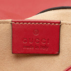 Gucci Matelasse Leather GG Marmont Mini Flap Bag