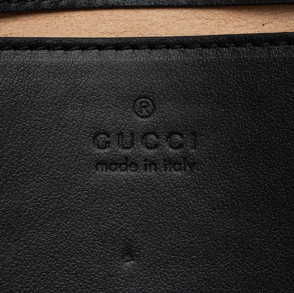 Gucci Matelasse Leather GG Marmont Mini Flap Bag (SHF-w6pN1q)