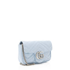 Gucci Matelasse Leather GG Marmont Mini Flap Bag