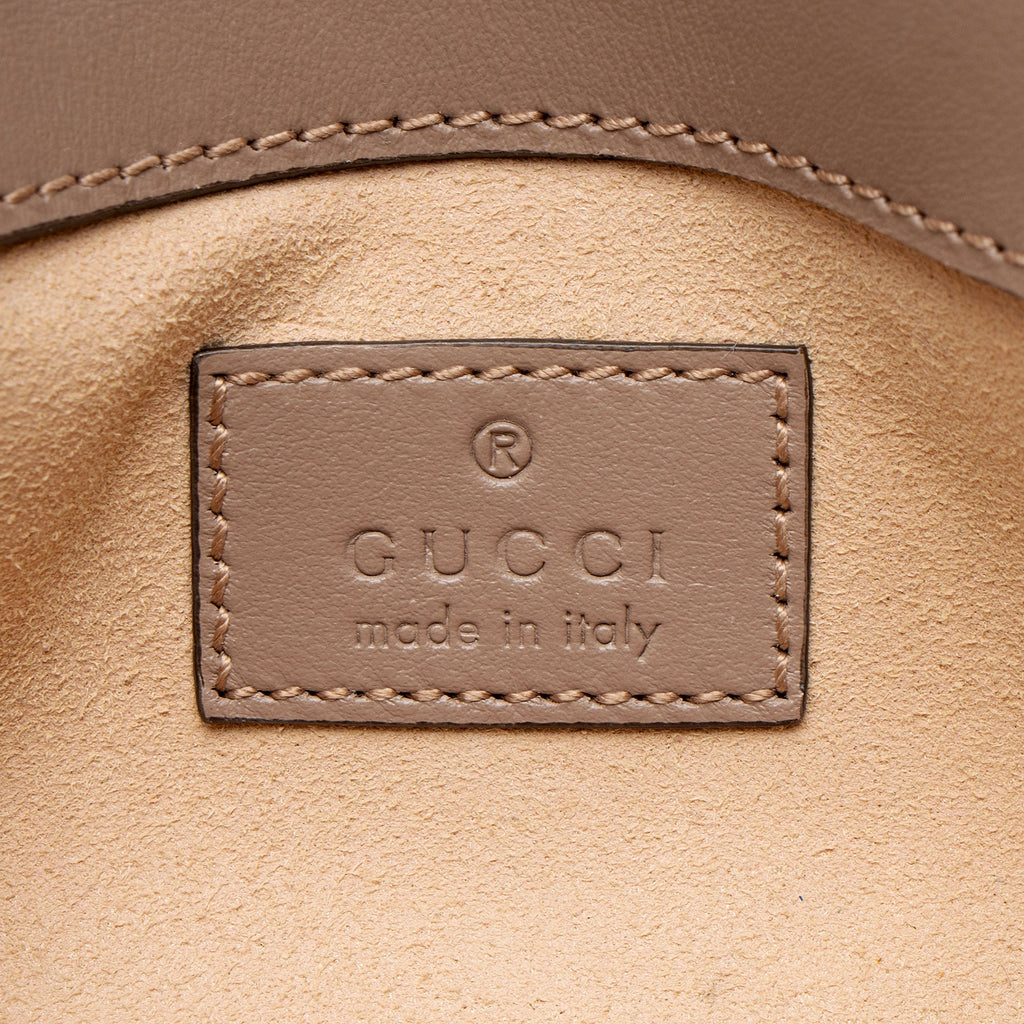 Gucci Matelasse Leather GG Marmont Mini Flap Bag