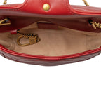 Gucci Matelasse Leather GG Marmont Mini Flap Bag