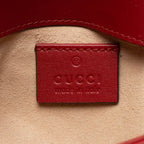 Gucci Matelasse Leather GG Marmont Mini Flap Bag