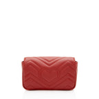 Gucci Matelasse Leather GG Marmont Mini Flap Bag